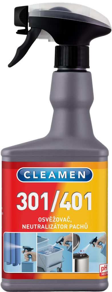 CLEAMEN 301/401 osvěžovač – neutralizátor pachů 550 ml