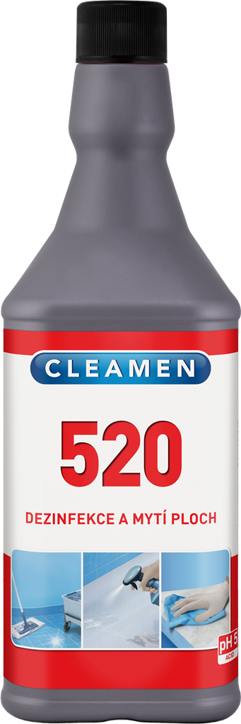 CLEAMEN 520 dezinfekce a mytí ploch 1 l