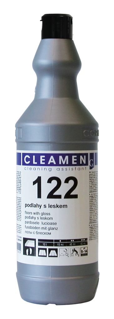 CLEAMEN 122 podlahy s leskem, parfémované 1L
