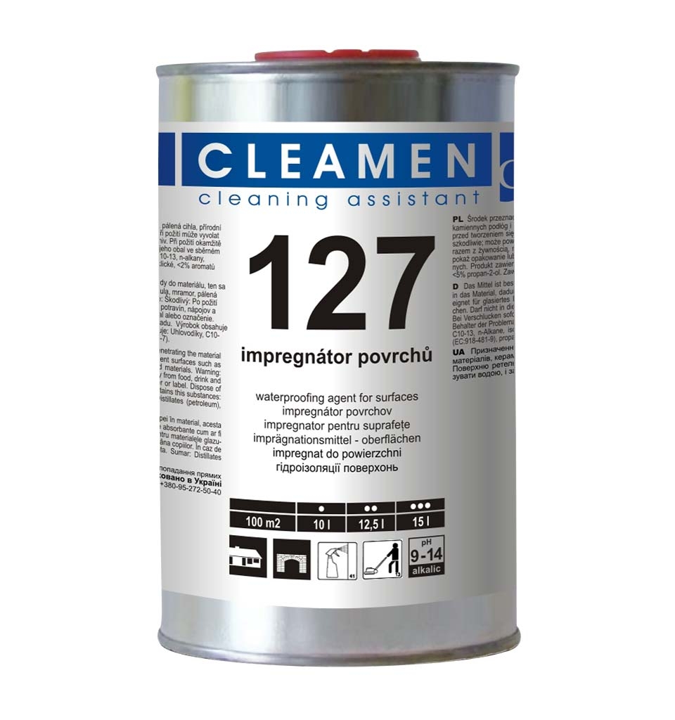 CLEAMEN 127 impregnátor povrchů 1L