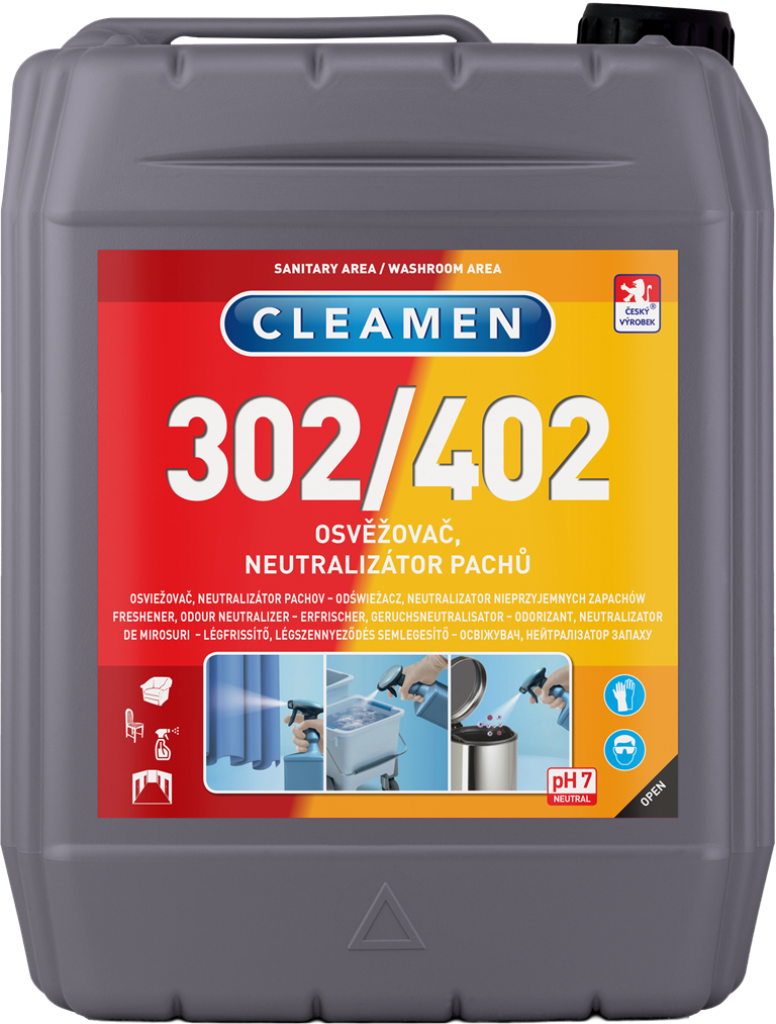 CLEAMEN 302/402 osvěžovač – neutralizátor pachů 5 l