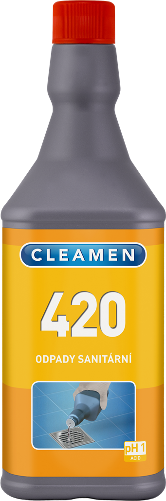 CLEAMEN 420 odpady sanitární 1 l
