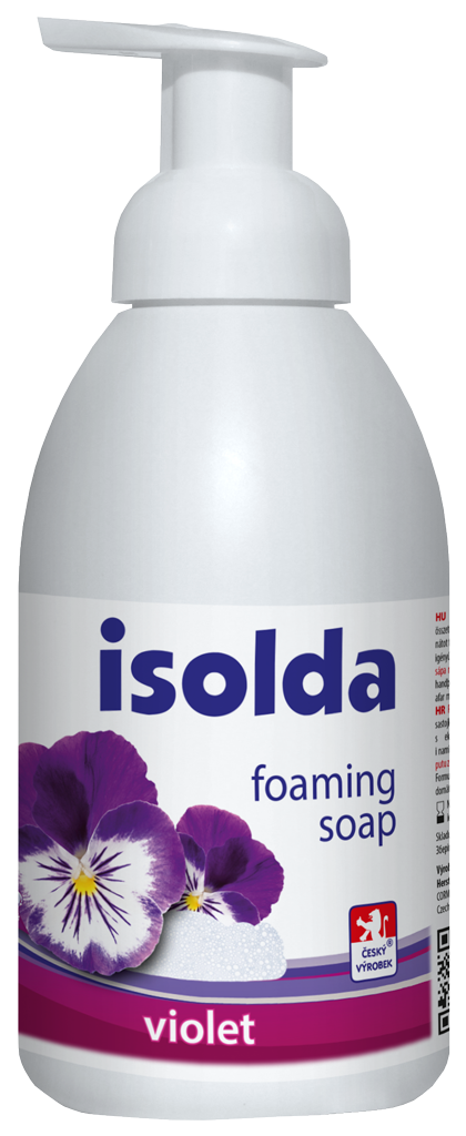 ISOLDA pěnové mýdlo VIOLET 500 ml