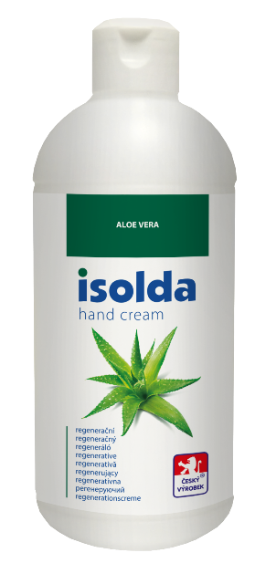 Krém na ruce ISOLDA, Aloe Vera s panthenolem 500 ml - Medispender