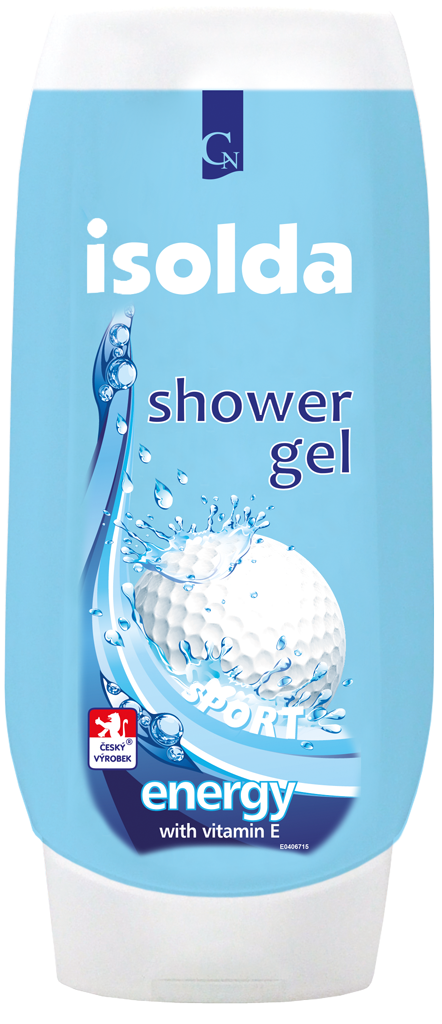 ISOLDA Energy shower gel 500ml - CLICK&amp;GO!