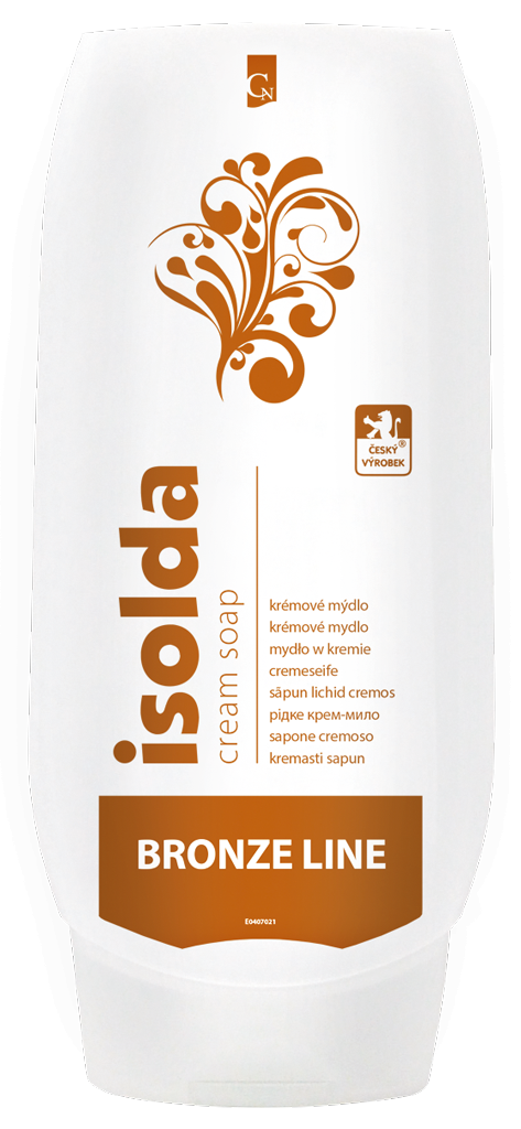ISOLDA Bronze line cream soap 500 ml, CLICK&GO!