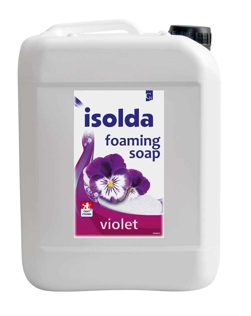 ISOLDA mýdlo pěnové, Violet 5L