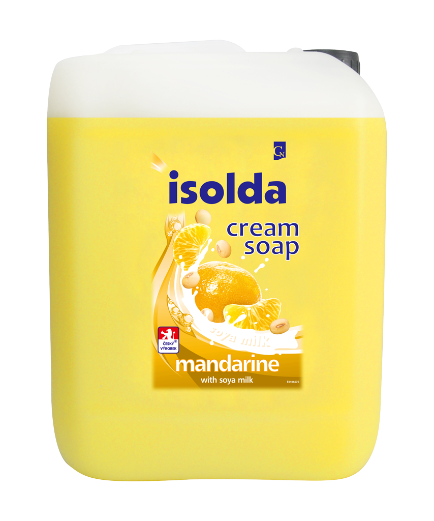 ISOLDA mandarinka, krémové mýdlo 5L