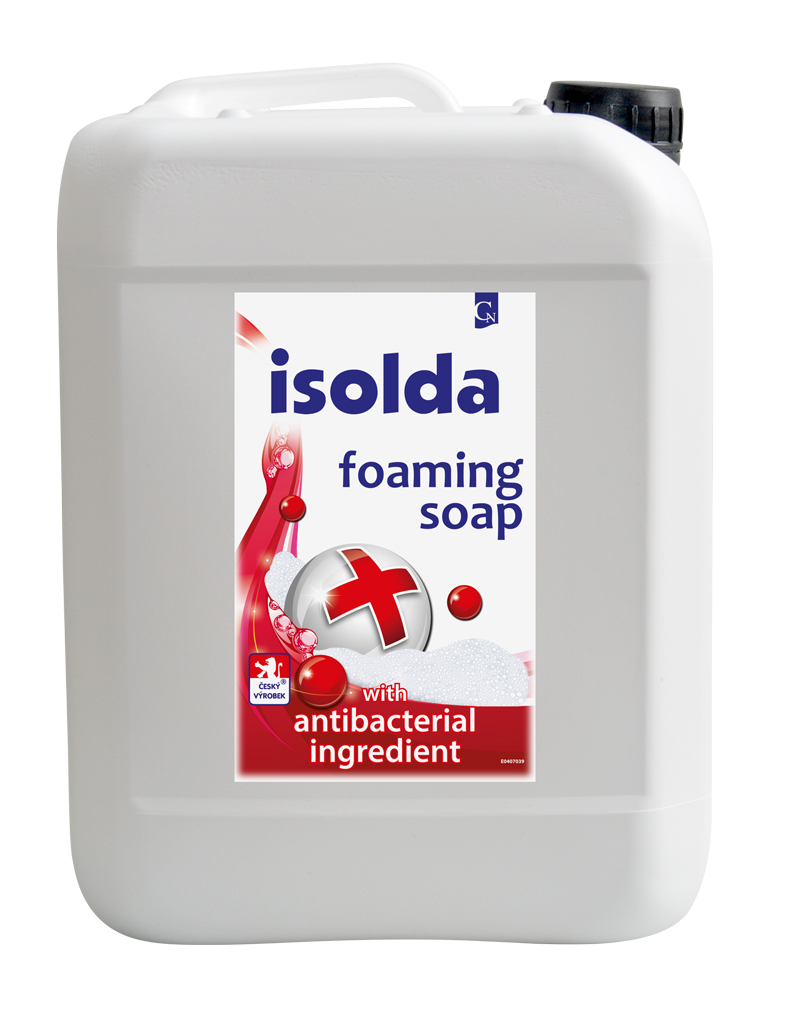 Isolda pěnové mýdlo s antibakteriální přísadou 5L
