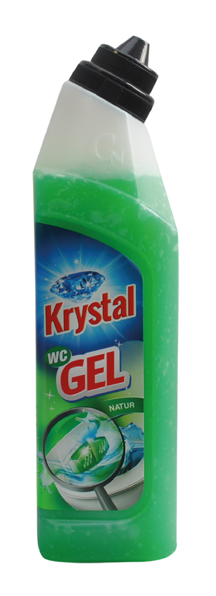 KRYSTAL WC gel, zelený 750 ml